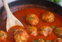 Golden Baked Meatballs
