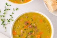 Smoky Ham & Split Pea Soup