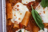Cheesy Baked Rigatoni