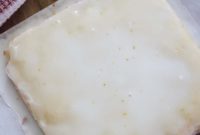 Tangy White Chocolate Lemon Blondies