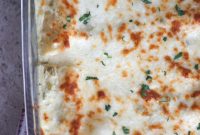 Ultimate Creamy White Chicken Enchiladas