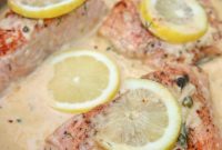 Velvety Lemon Salmon