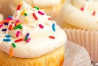Velvety Vanilla Cupcakes