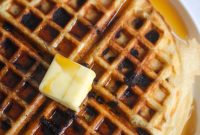 Fluffy Buttermilk Chocolate Chip Waffles
