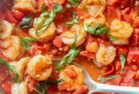 Fresh Tomato Basil Shrimp