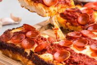 Classic Detroit Style Pan Pizza