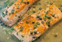 Zesty Lemon Caper Salmon