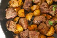 Your Perfect Buttery Steak and Crispy Potatoes