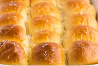 Pillowy Parker House Rolls with Sweet Honey Butter
