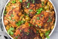 Classic Cuban Chicken and Rice
