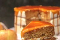 Decadent Salted Caramel Apple Cake