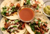 Sizzling Carne Asada Tacos