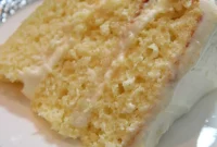 Luscious Lemon Cake with Cream Cheese Frosting
