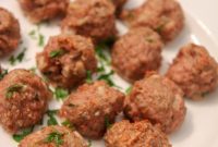 Savory Baked Turkey Meatballs