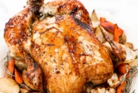 Golden Honey Glazed Chicken