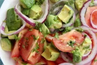 Refreshing Tomato Avocado Salad