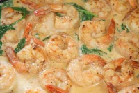 Velvety Garlic Shrimp