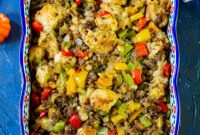 Maple Infused Sausage Stuffing