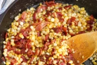 Southern Fried Corn with Crispy Bacon