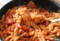 Creamy Chicken Fajita Pasta