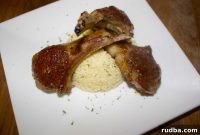 Sticky Honey Garlic Lamb Chops