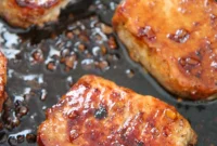 Sticky Honey Garlic Pork Chops