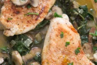 Savory Chicken and Mushroom Skillet