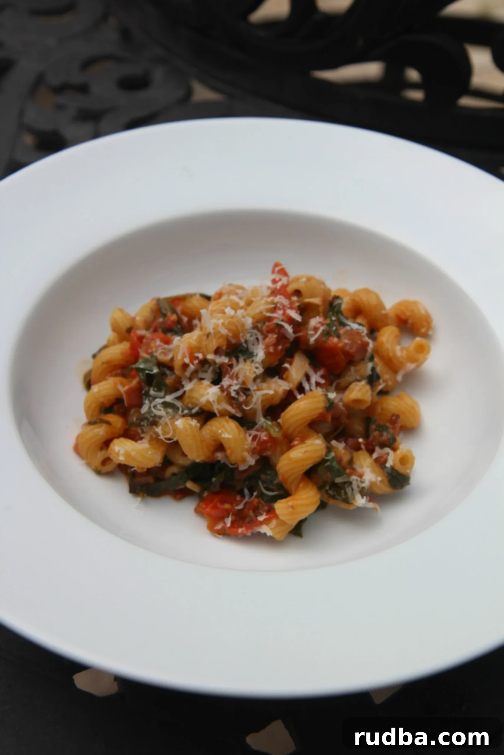 This pasta is flavorful and unexpected. The profile makes the food super complex in terms of flavors