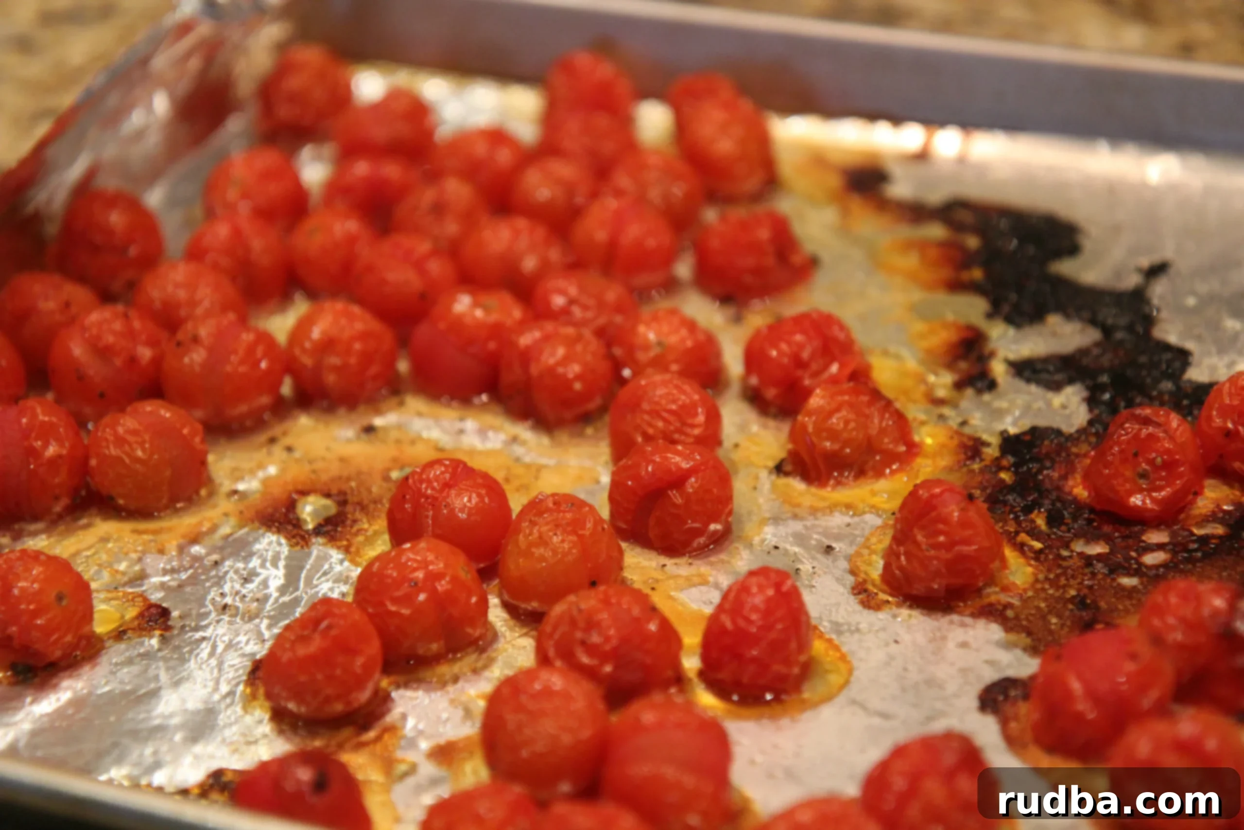 Roast the tomatoes