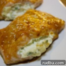 Gourmet Stuffed Salmon 3 Stuffed Salmon with Honey Glaze