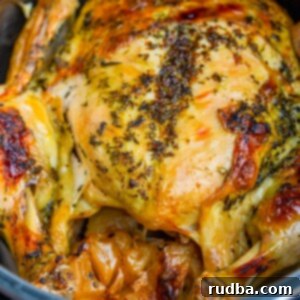 Instant Pot Whole Chicken and Gravy: Quick and Delicious Dinner 8 cooked whole chicken in the instant pot up close.