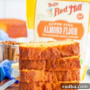 Wholesome Gluten-Free Sweet Potato Bread 5 4 slices of gluten free sweet potato bread and a bobs red mill package in the background.