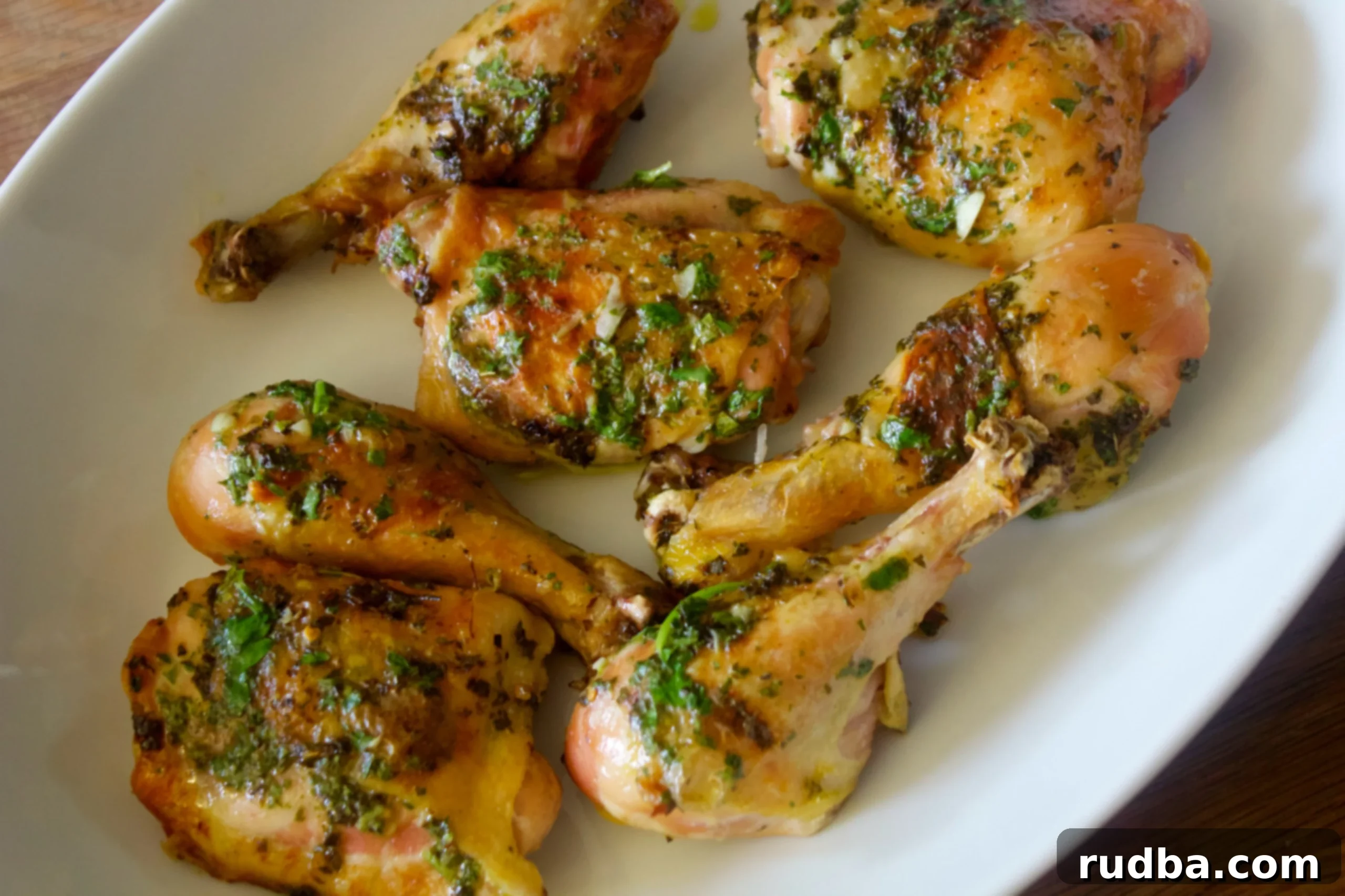 This delicious chimichurri butter chicken makes for an easy weeknight meal.