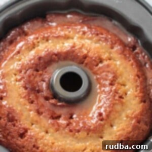 Absolutely Irresistible Cake 2 crack cake in a bundt pan.
