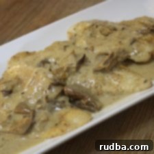 Velvet Mushroom Cheese Chicken 3 Creamy Mushroom Cheesy Chicken cooked by Julie Maestre