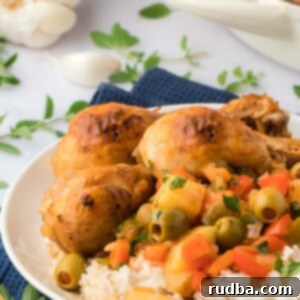 Chicken Fricassee 2 fricase de pollo with white rice on the side.