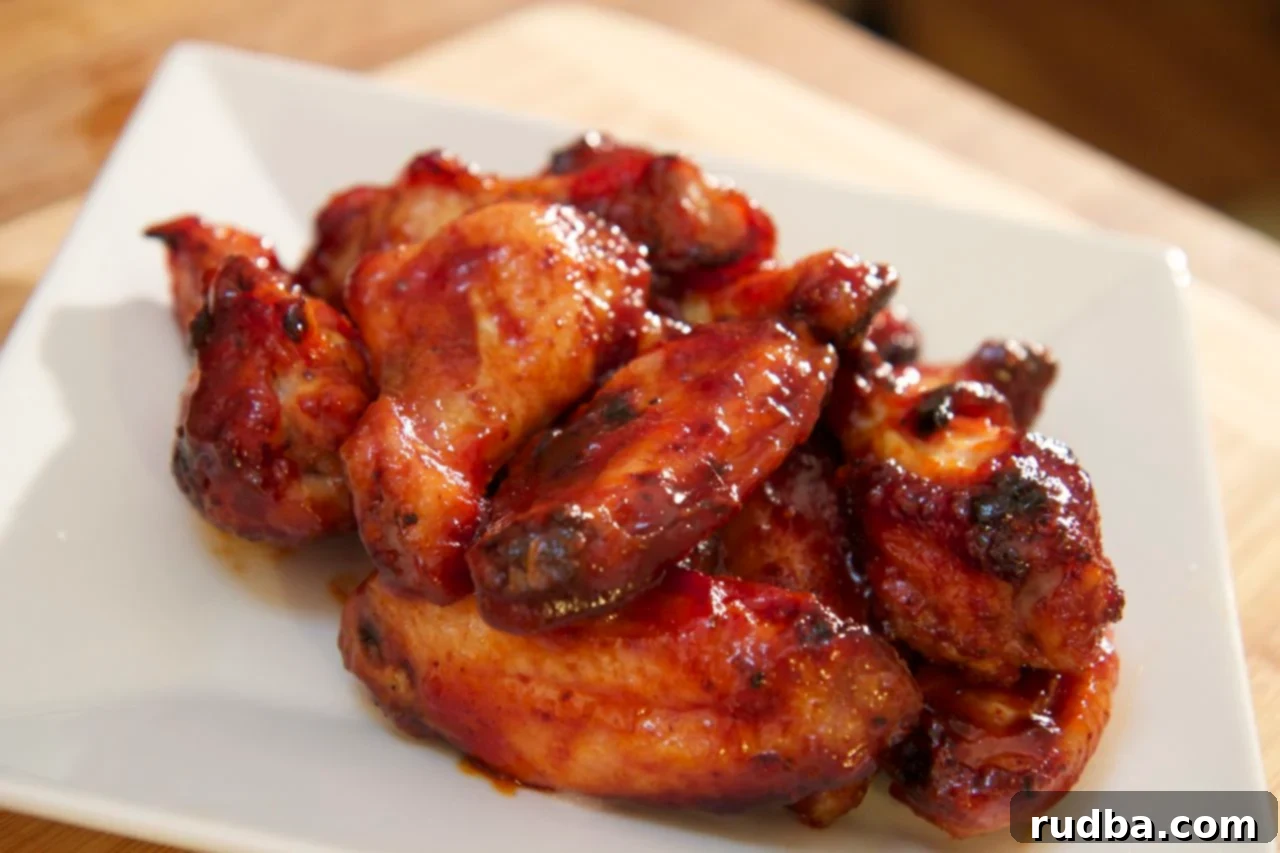 Finger licking good sauce, this honey BBQ wings recipe is as tasty as it is messy