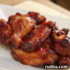 Sweet & Sticky Baked Honey BBQ Wings 4 Honey Baked BBQ Wings