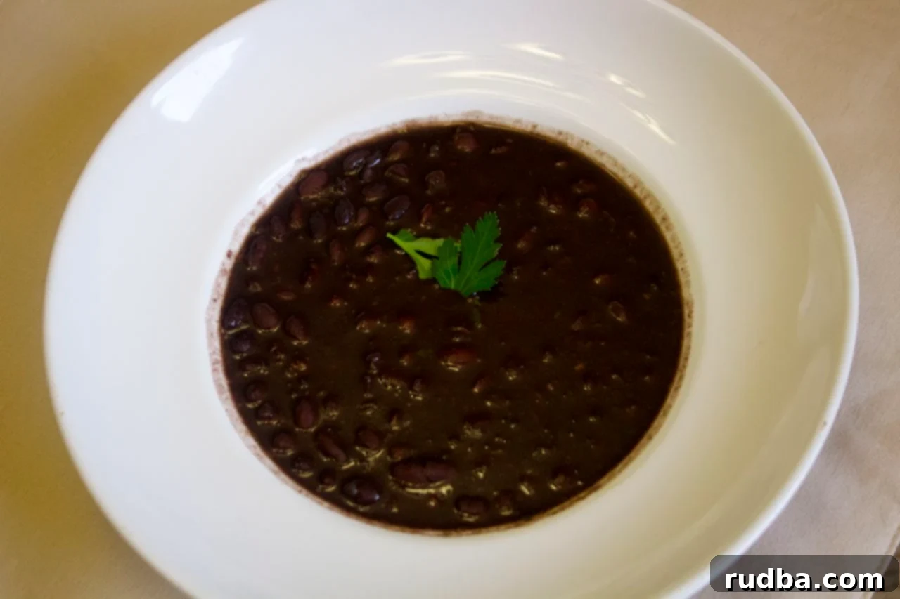 Cuban black beans are a classic Cuban side dish that can't be beat when paired with some rice and chicken