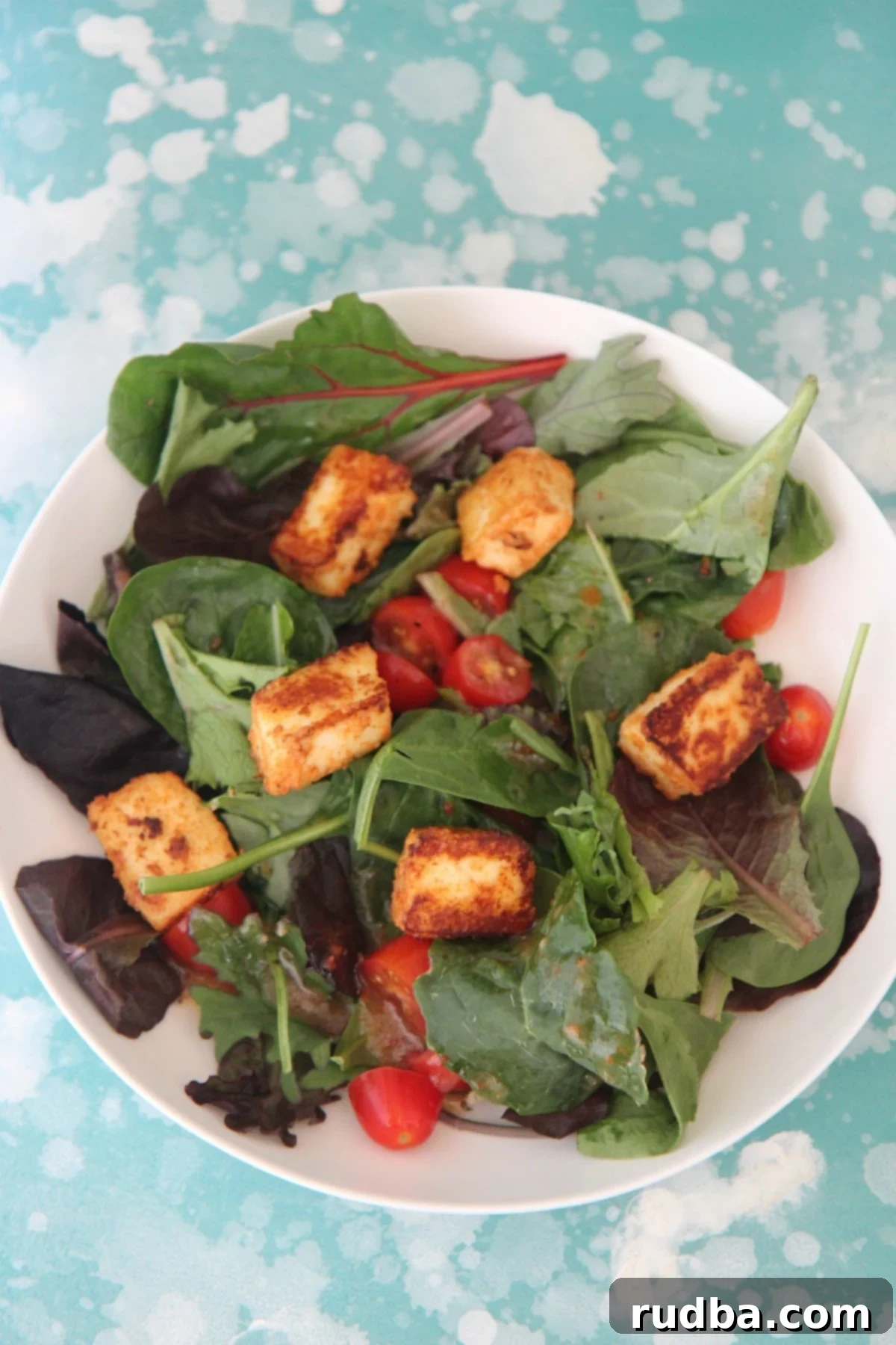 Marinated Paneer Warm Salad
