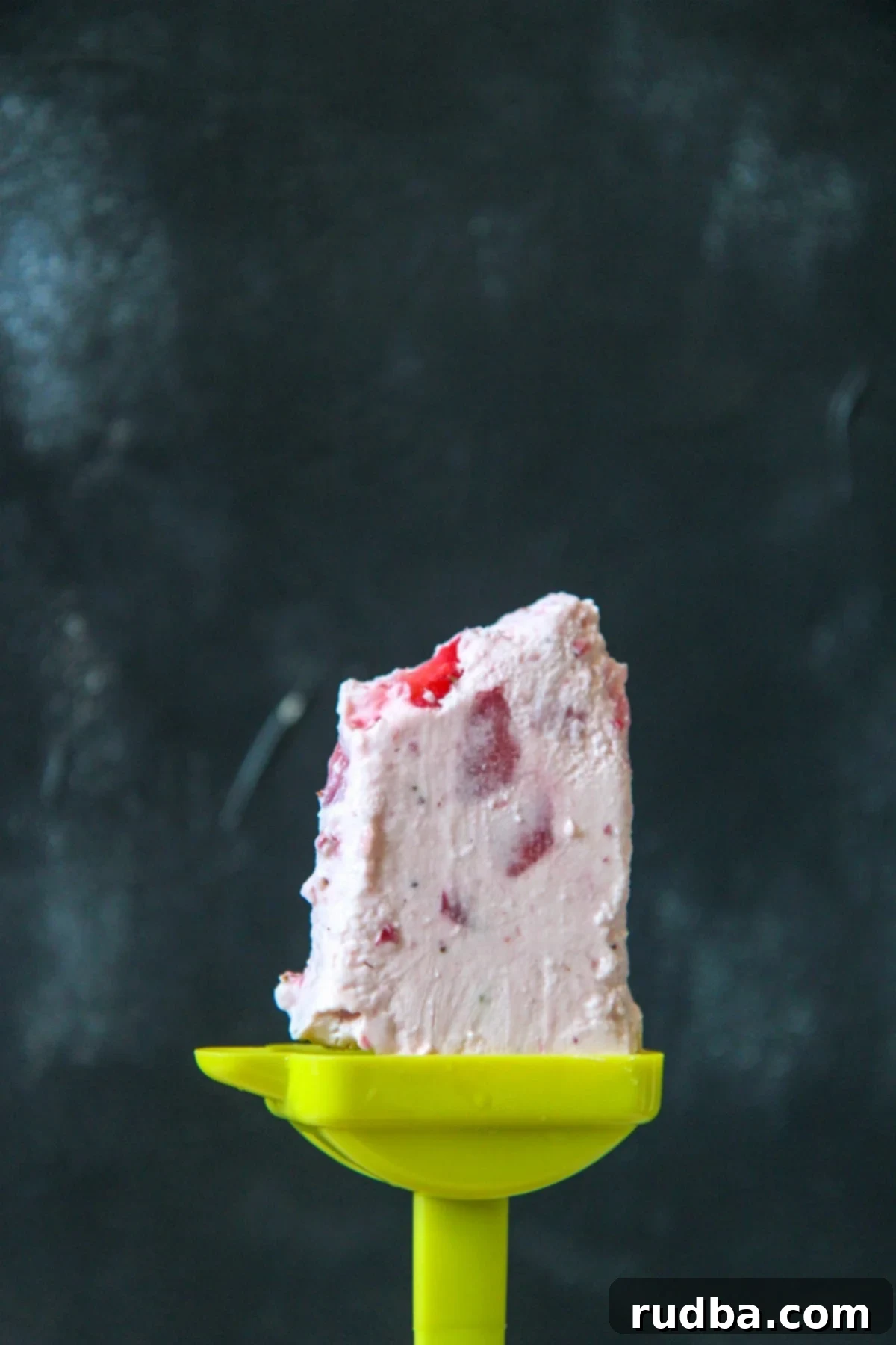 sugar-free strawberry popsicle 