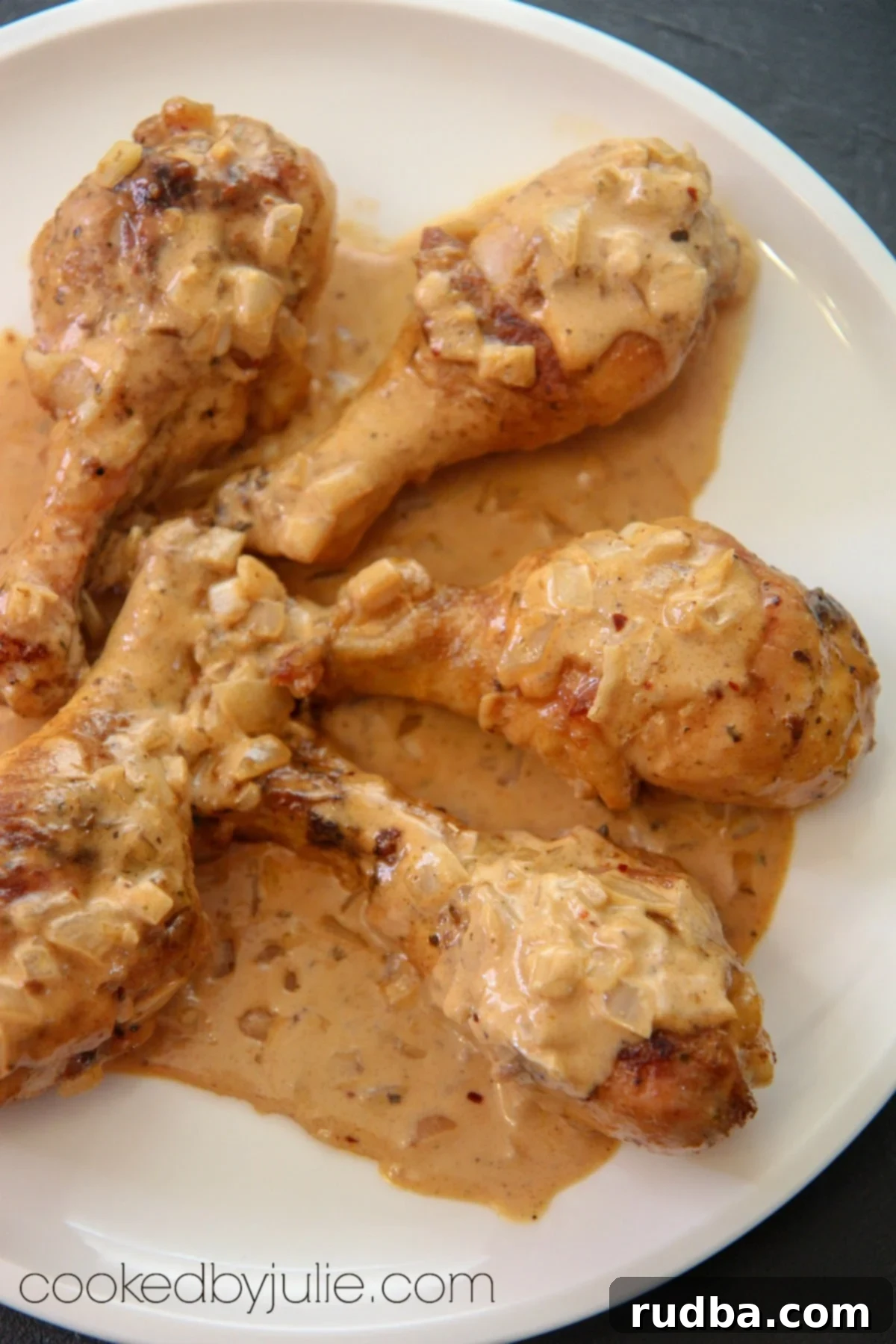 chicken drumsticks on a plate