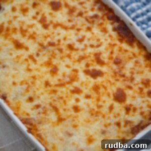 Ravioli Lasagna Bake 2 ravioli lasagna in a 9x13 baking dish.