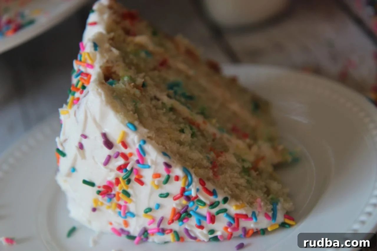 Great for birthdays this is a cake for celebrations!