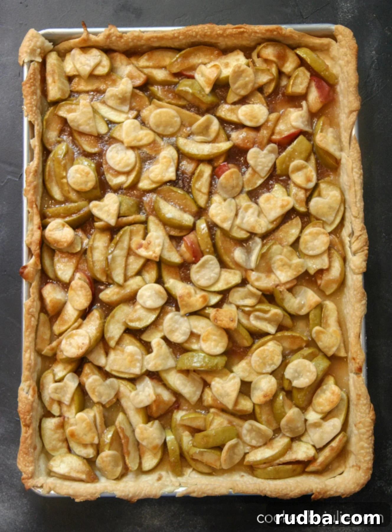 big slab apple pie