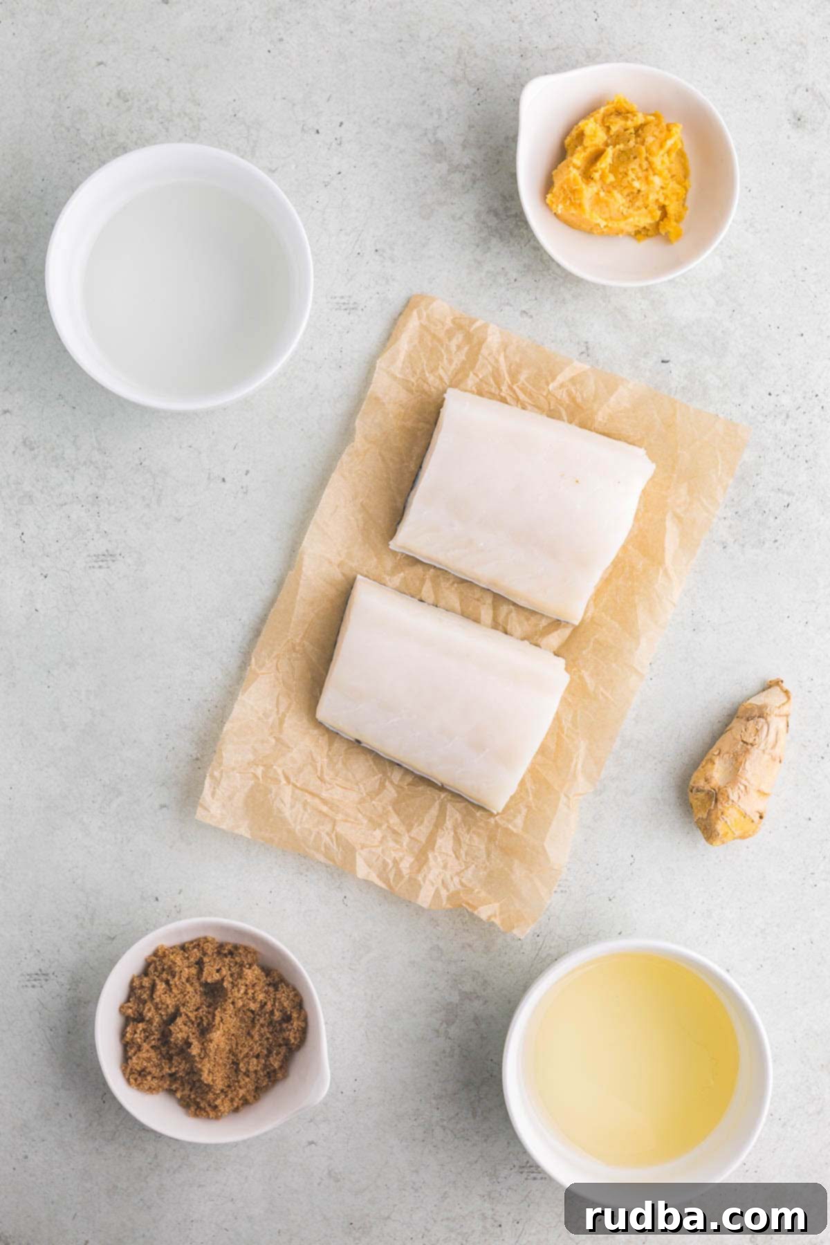 Savory Miso Glazed Chilean Sea Bass 3 Ingredients for miso glazed Chilean sea bass.