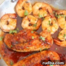Jack Daniel's Chicken and Shrimp 4 Jack Daniel's Chicken & Shrimp Recipe Image