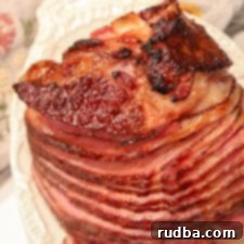 Sweet and Sticky Brown Sugar Glazed Ham 4 best baked ham recipe