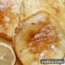 Fluffy Lemon Ricotta Pancakes 2 Fluffy lemon ricotta pancakes