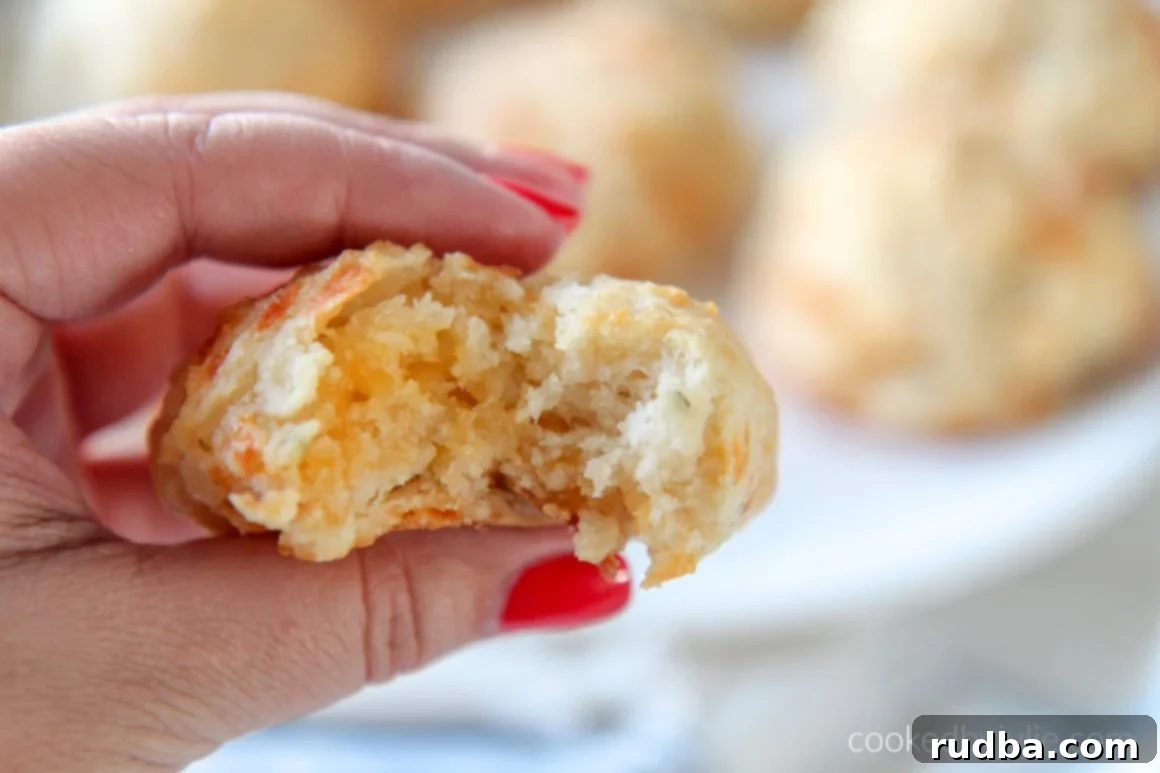 cheese biscuit inside 